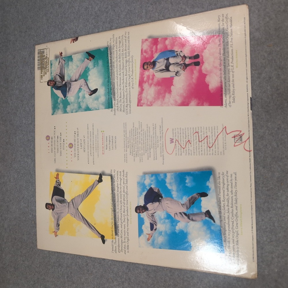 Today Self-Titled Vinyl LP 1988 Motown MOT-6261 Teddy Riley New Jack Swing VG - Picture 3 of 8